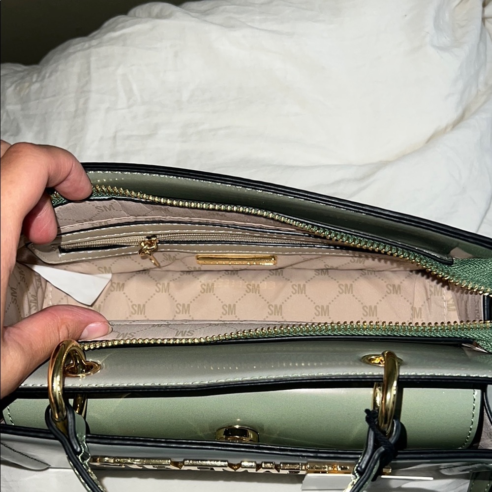 NWT Steve Madden Bevie-O Satchel Bag - Picture 8 of 11